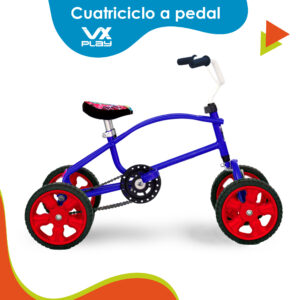 Cuatriciclo ruedas macizas con goma. Antivuelco - Imagen 4