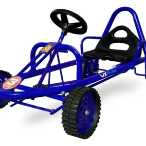 Karting Infantil A Pedal Rueda Metal Y Goma Reforzado - Imagen 4