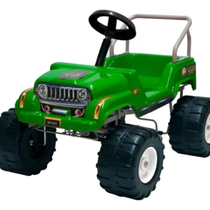 Karting Infantil Jeep A Pedal Carrocería Pvc Alto Impacto - Imagen 1