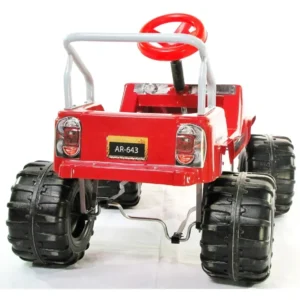 Karting Infantil Jeep A Pedal Carrocería Pvc Alto Impacto - Imagen 12