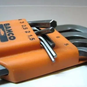 Set Bahco Be-9770 Llaves Allen 9 Pz Punta Esférica Milimétricas - Imagen 2