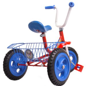 Triciclo Infantil A Pedal Caño Reforzado Rdas Macizas Goma - Imagen 5