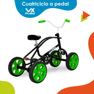 Cuatriciclo ruedas macizas con goma. Antivuelco - Imagen 8