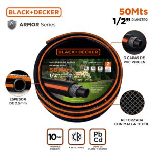 Manguera Black & Decker de 1/2” 50 Mts - Imagen 3