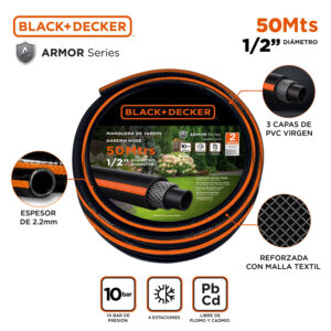 Manguera Black & Decker de 1/2” 50 Mts - Imagen 6