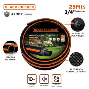 Manguera Black & Decker de 3/4” 25 Mts - Imagen 4