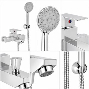 Monocomando para ducha/Bañera Brucke Modelo Akashi 230- C1A - Imagen 3