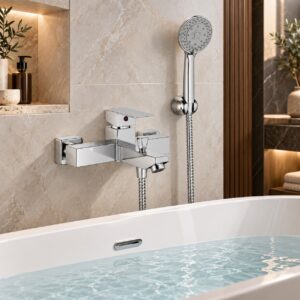 Monocomando para ducha/Bañera Brucke Modelo Akashi 230- C1A - Imagen 5