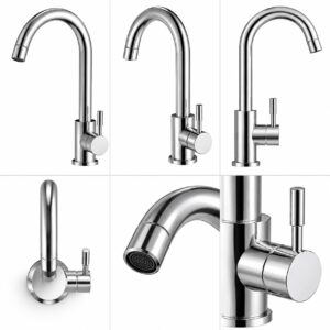 Monocomando para Cocina Brucke Modelo Bastei 300-C1B - Imagen 4